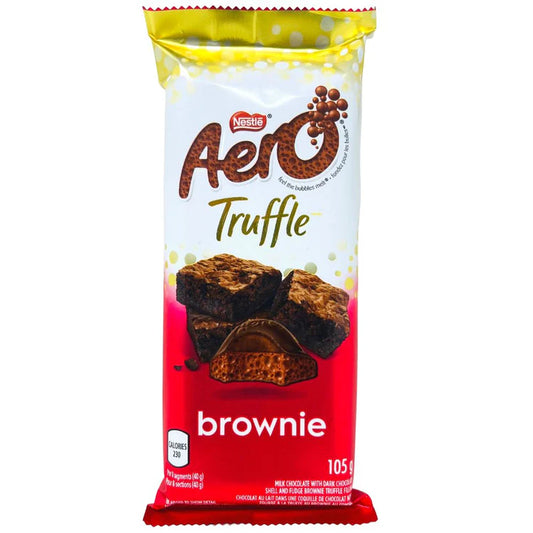 Aero Truffle Brownie Chocolate Bar exp Sep 06, 25
