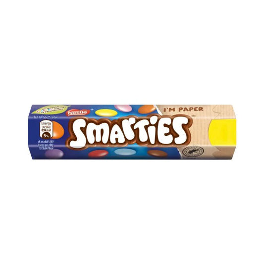Smarties Chocolate Candys in Hex Tube (UK)