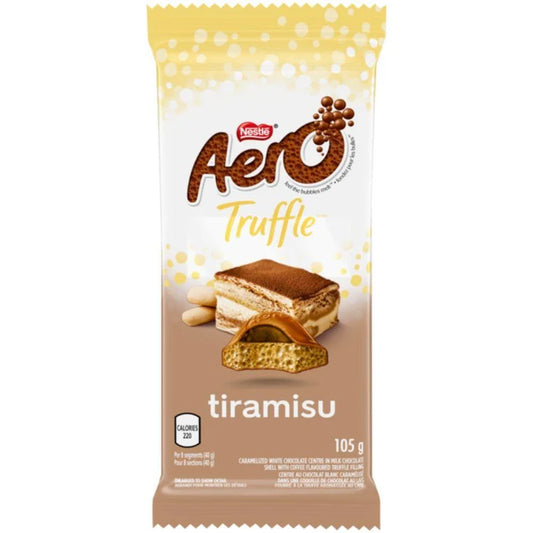 Aero Truffle Tiramisu Milk Chocolate Bar Exp Sep 08, 25