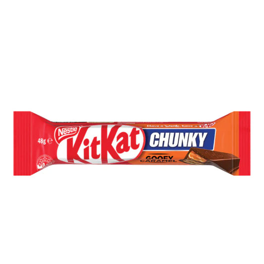 Kit Kat Chunky Caramel Choclate (Australia) exp Sep 2025
