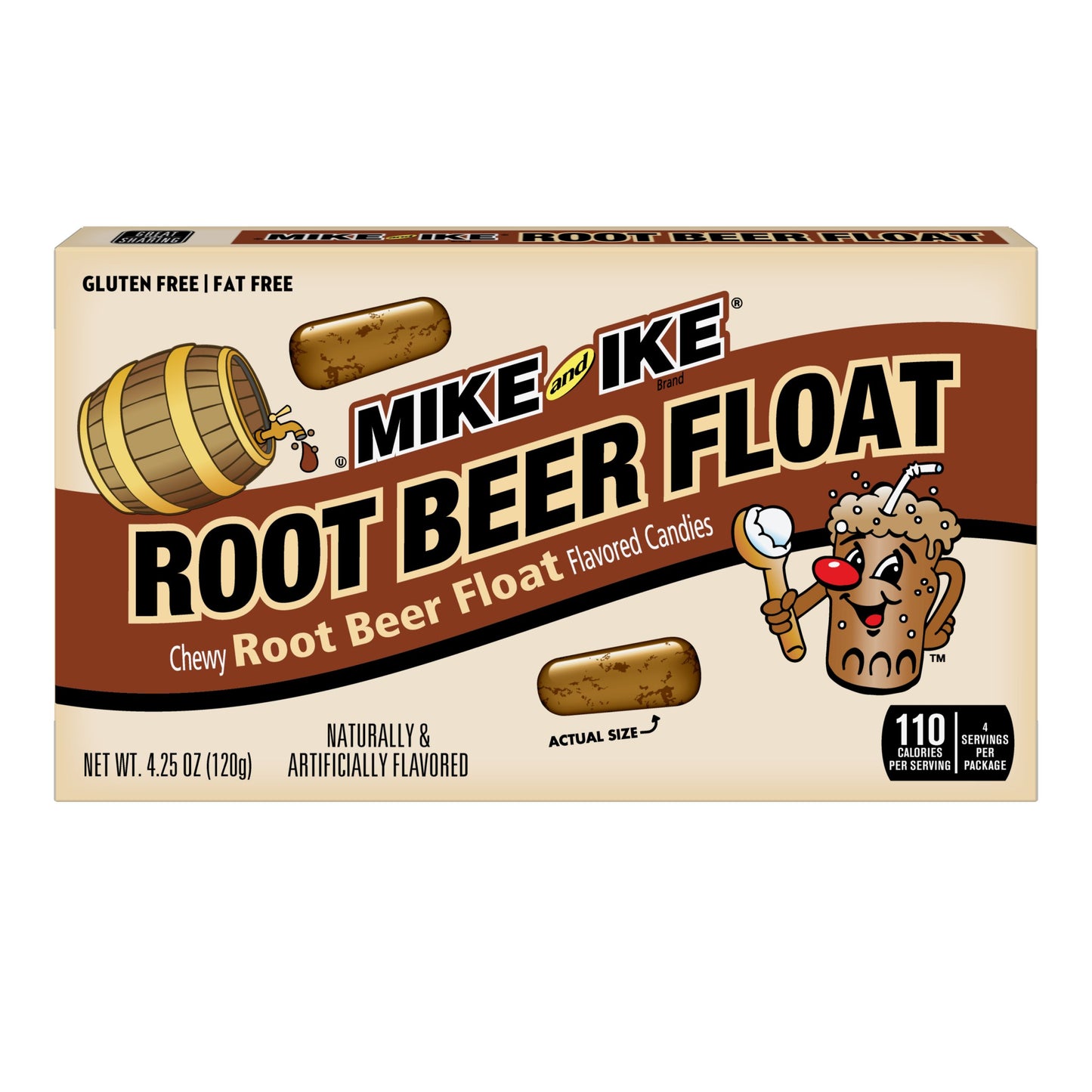 Mike and Ike Root Berr Float