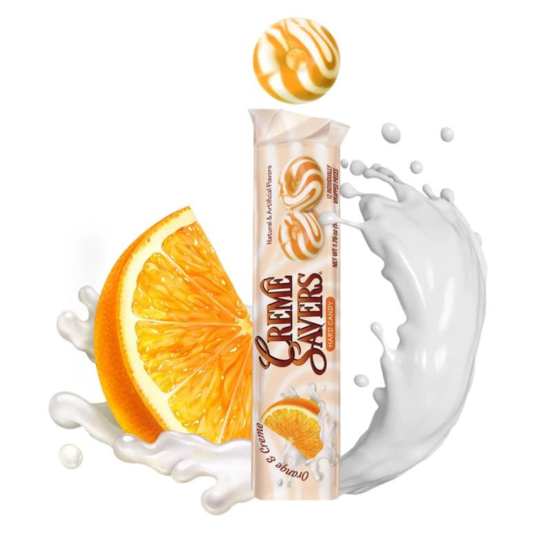 Creme Savers Orange and Creme Rolls