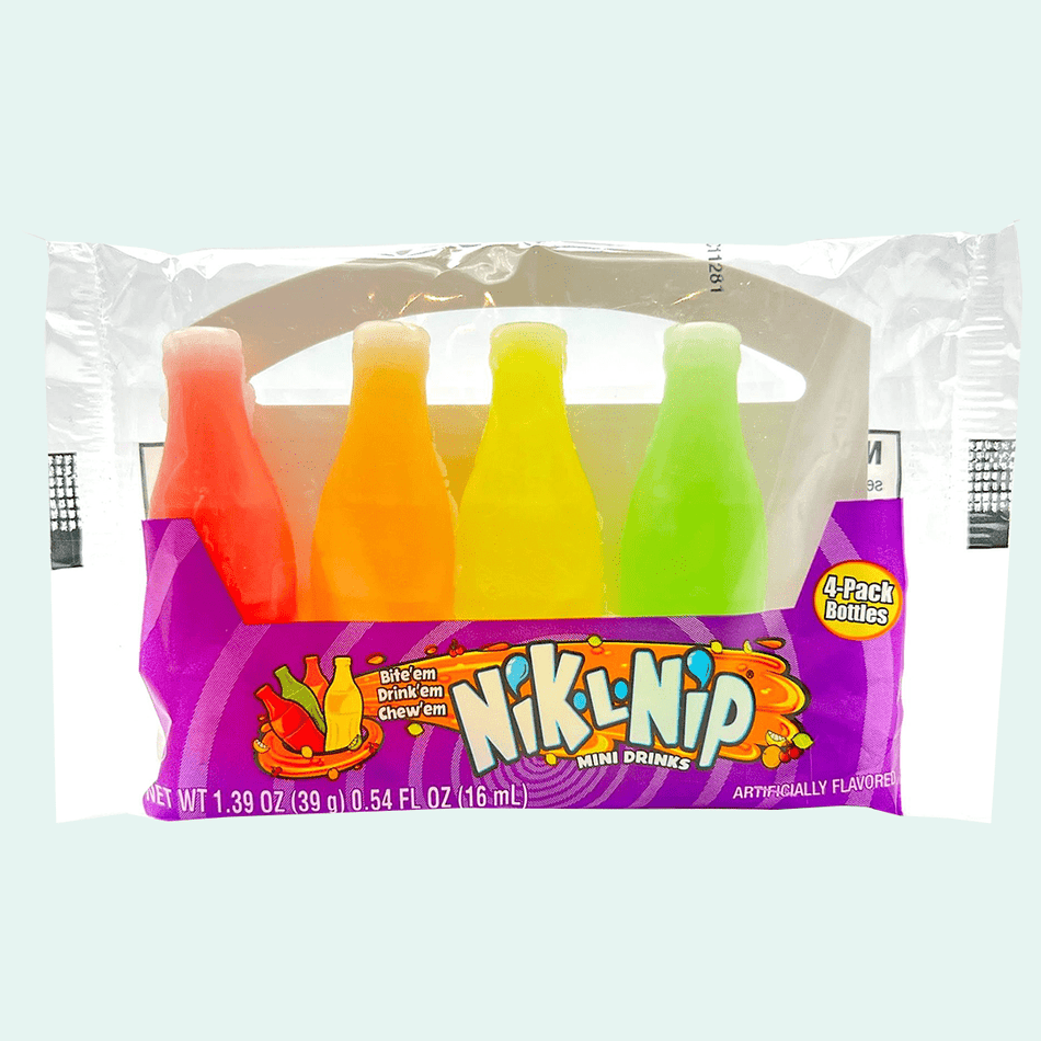 Nik L Nip Mini Drinks 4 Pk