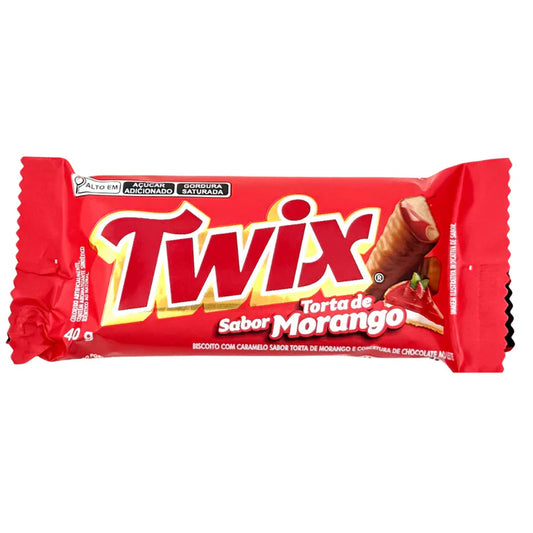 Twix Torta De Sabor Morango (Strawberry Pie)-(Brazil) EXP 08/28/25