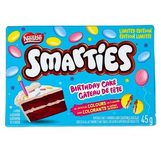 Smarties Chocolate Birthday Cake