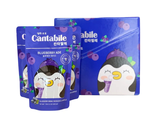 Cantabile Blueberry Ade Pouch Drink (Korea)