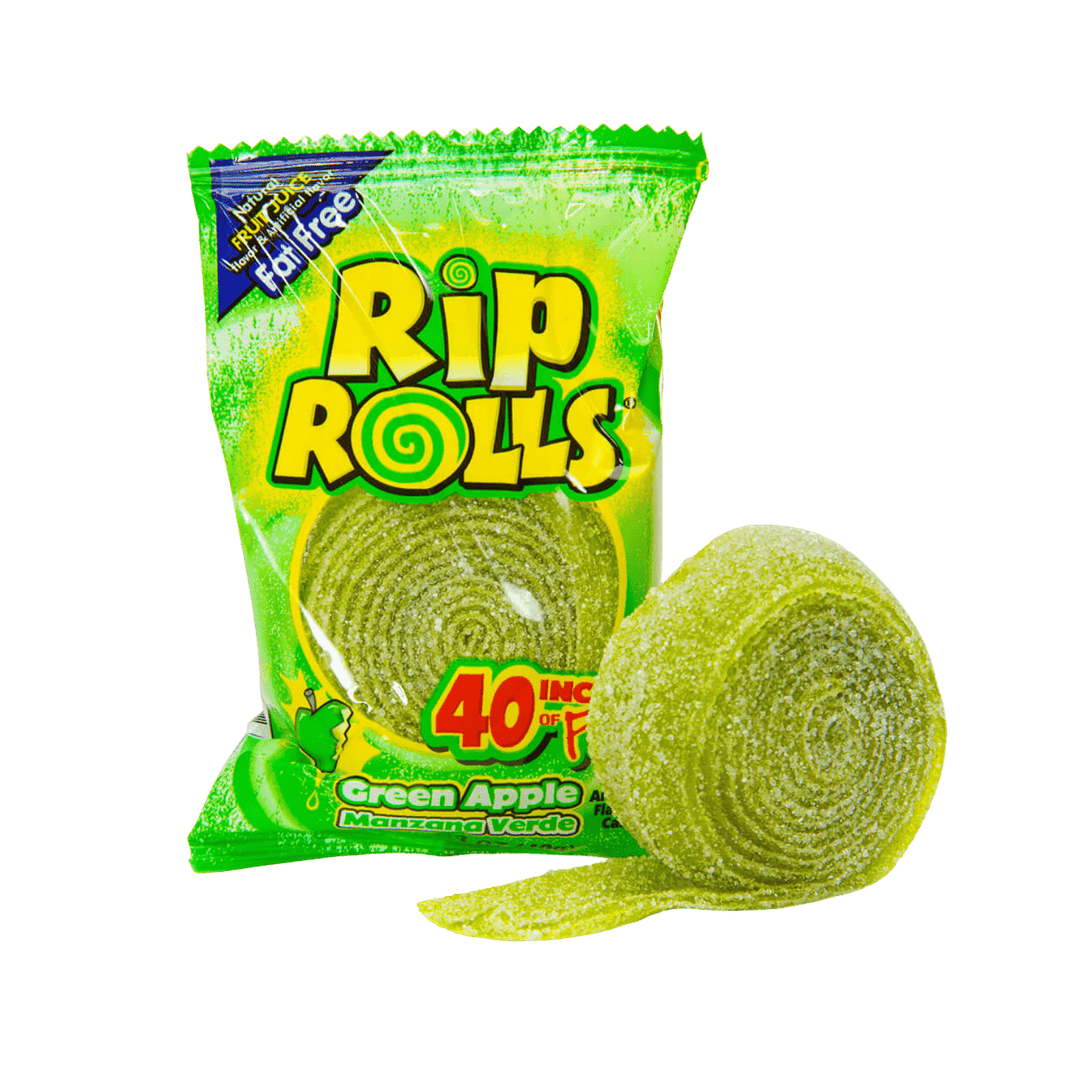 Rip Rolls Sour Green Apple