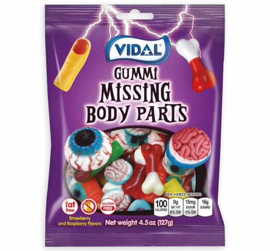 Gummy Missing Body Parts Bag