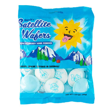 Satellite Wafers Blue Raspberry Sour
