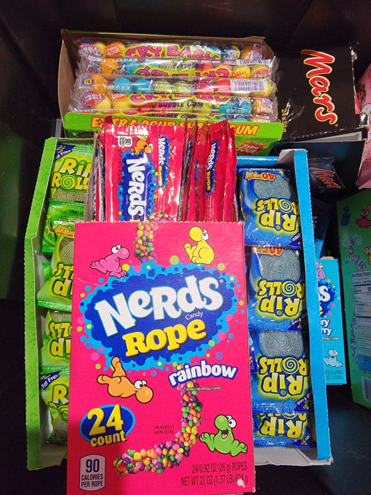 Nerds Rope Rainbow exp 6/25