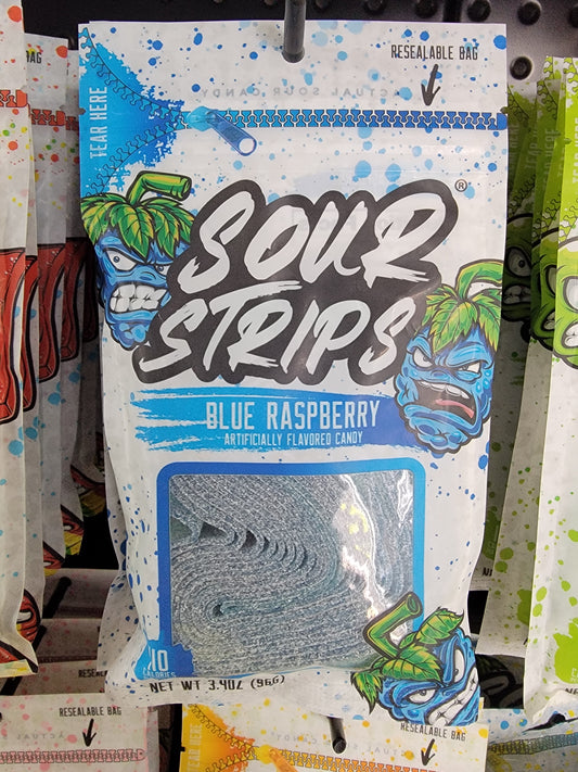 Sour Strips Blue Raspberry