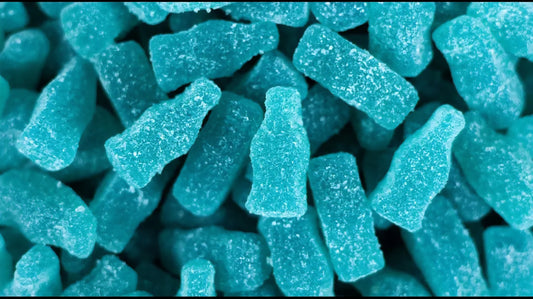 Blue Raspberry Soda Bottle (Swedish) 8 oz bag