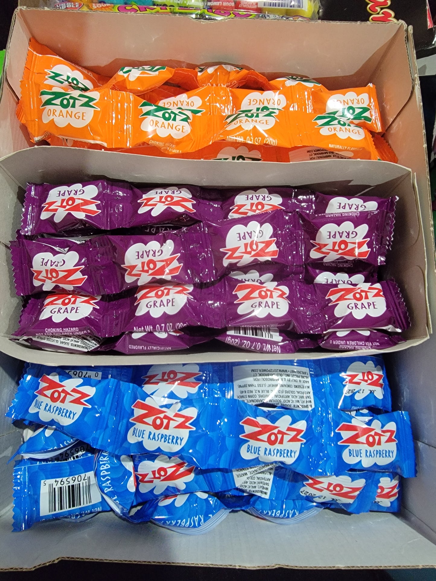 Zotz Grape Strip of 4