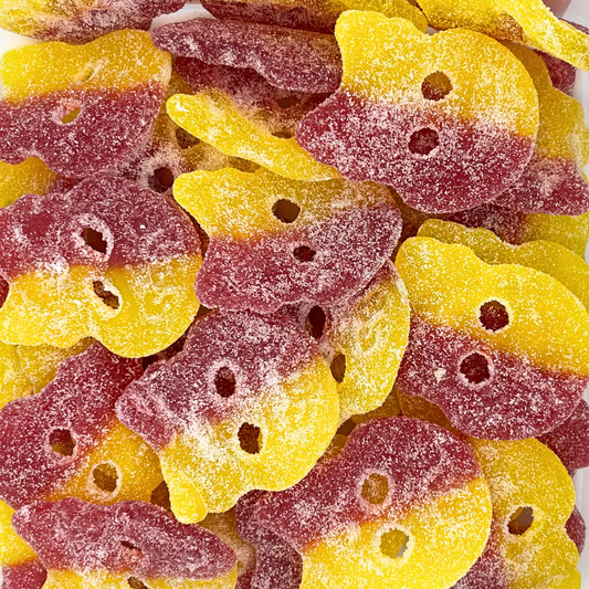 Bubs Sour Raspberry Lemon Skulls