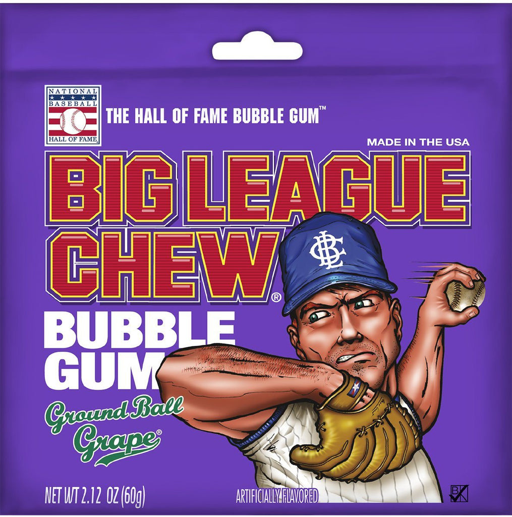 Big League Chew Ground Ball Grape