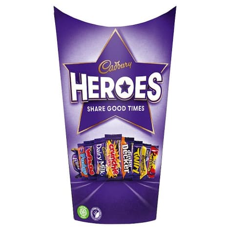 Cadbury Heros Carton