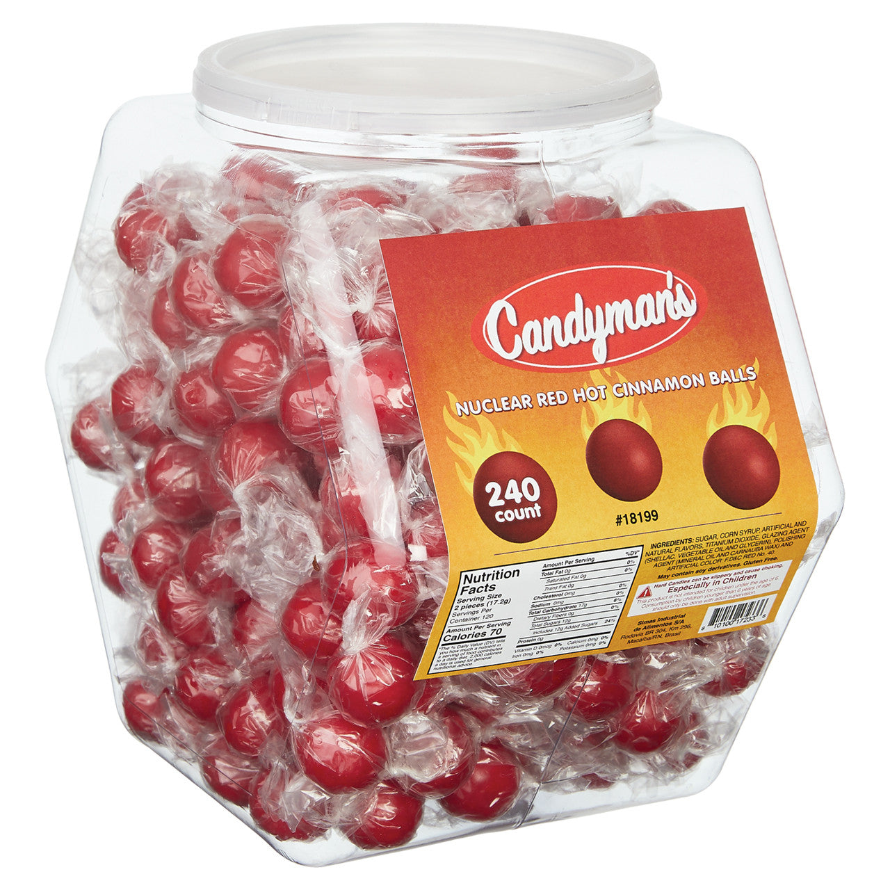 Hot Cinnamon Hard candys 1 peice