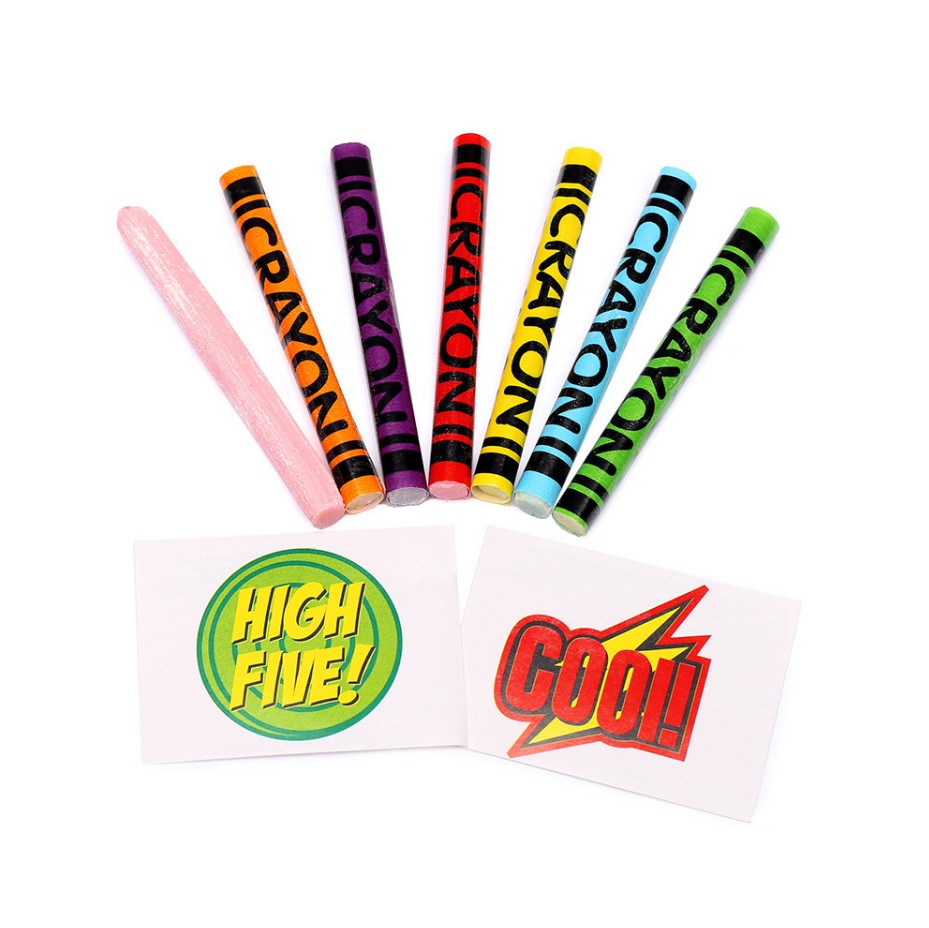 Gum crayons