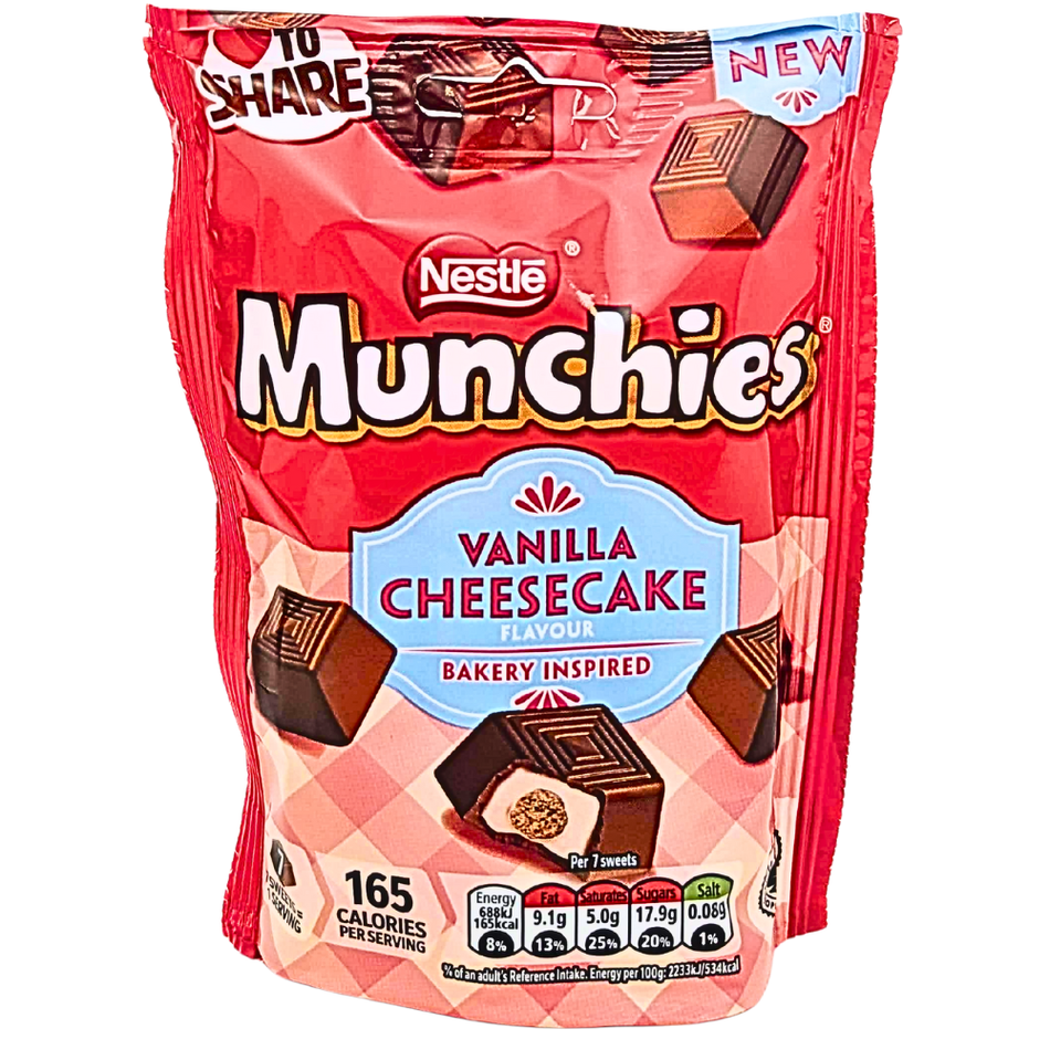 Munchies Vanilla Cheesecake Bites (UK)