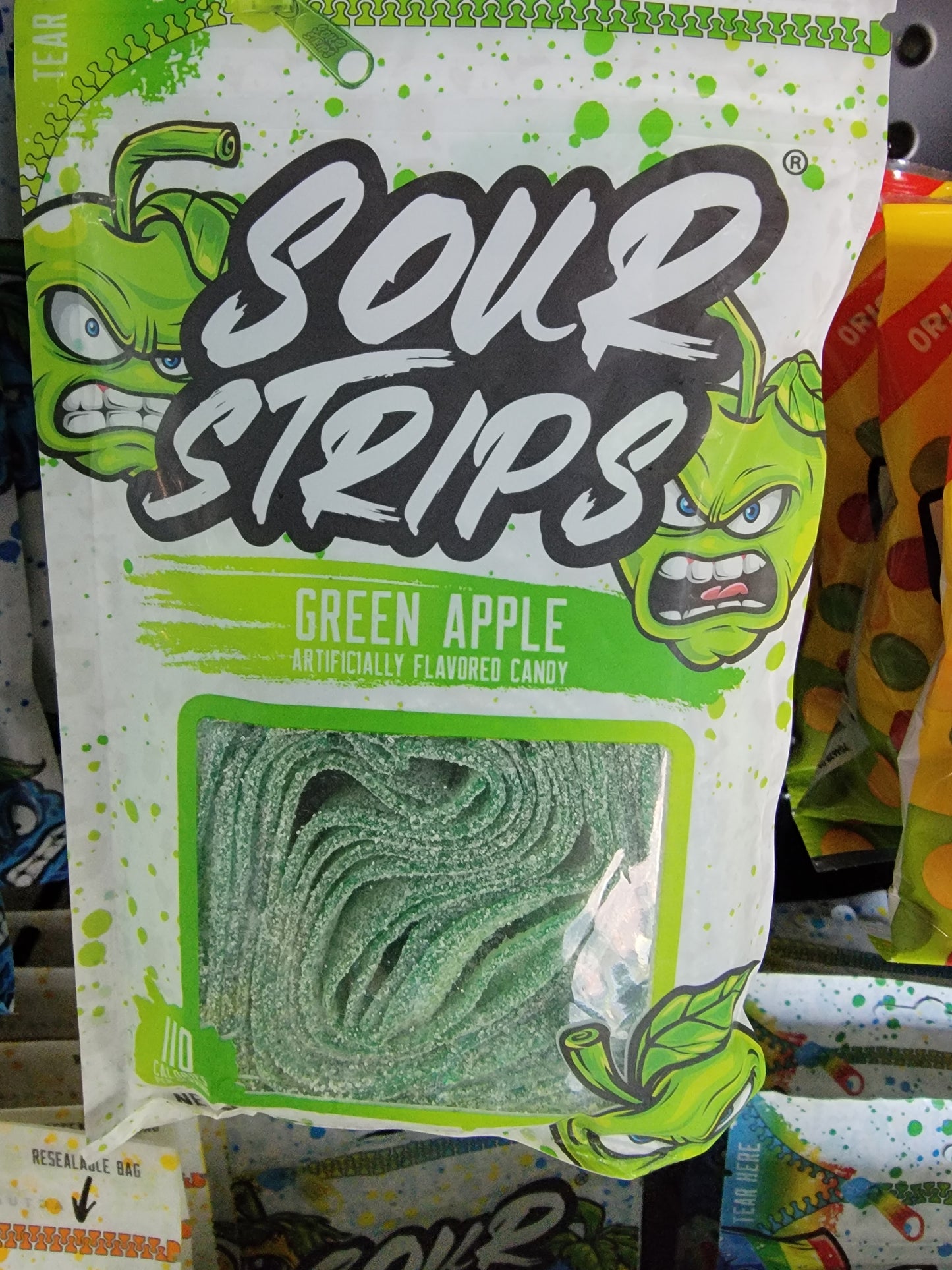 Sour Strips Green Apple