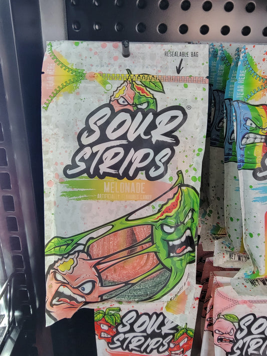 Sour Strips melonade