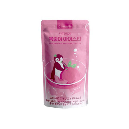 Cantabile Peach Tea Pouch Drink (Korea)