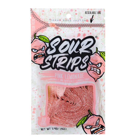Sour Strips Pink Lemonade