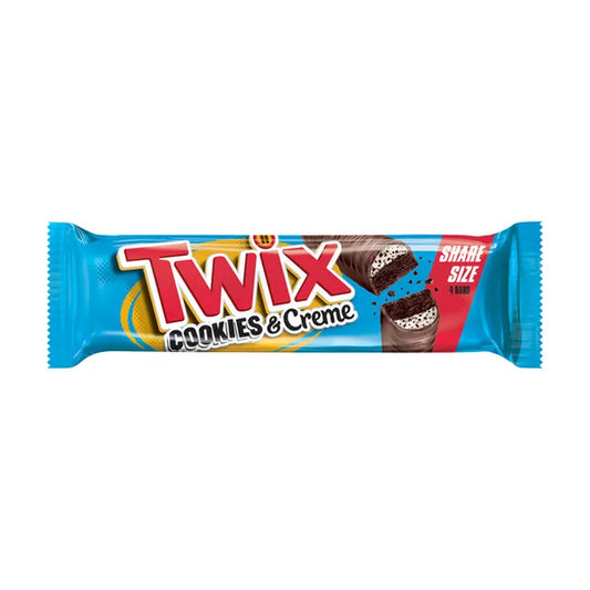 Twix Cookies & Creme Share Size 4 Bars